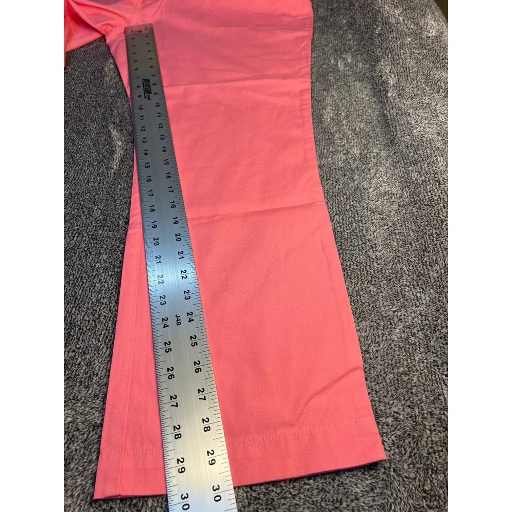 Vineyard Vines Breaker Pants Mens 42x30 Pink Cotton Chino Straight Leg Trousers